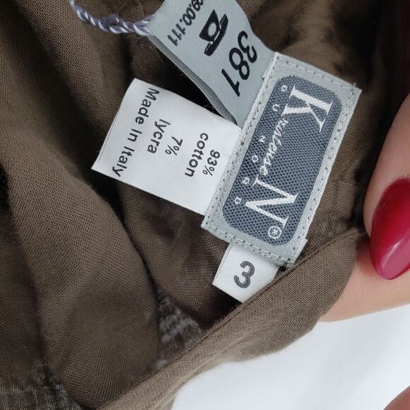 KristenseN Du Nord Brown Vest Lagenlook Button S - Picture 7 of 8